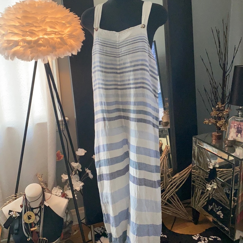 Linen overall